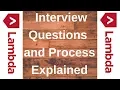 Lambda School Interview Questions and Process