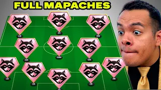 CONSTRUÍ el Mejor FULL MAPACHES en FC Mobile