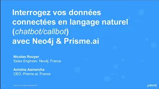 Thumbnail for Interrogez vos données connectées en langage naturel avec un chatbot video
