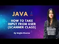 Java Basic 11 - How to take input from user