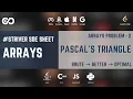 Pascal s Triangle Striver SDE Sheet Arrays-2 LeetCode 118 Java C Python Javascript