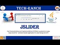 Live Demonstration of JSlider implemented in Java Swing GUI API Swing GUI API TechRanch
