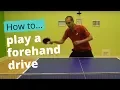 Download Lagu How to play a forehand drive in table tennis