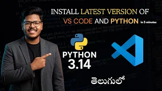 How to install Python 3 14 in Visual Studio Code on Windows 11 Run Sample Python Program