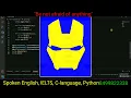 Python Christmas tree Ironman turtle code easy beginners