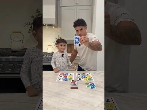 HE GOT SO MAD!!! 😅 #shorts #uno #fatherson #dad