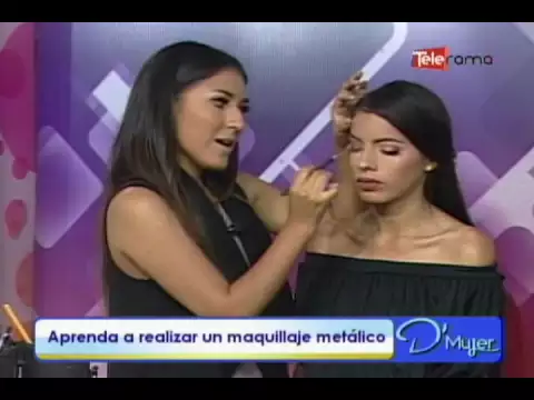 Aprenda a realizar un maquillaje metálico