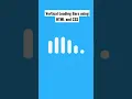Vertical Loading Bars using HTMl and CSS