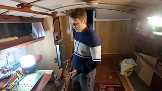 Boat work Snowbird Ep 17 Hallberg Rassy Rasmus 35