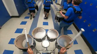 drumline pep rally tenor pov 2025 