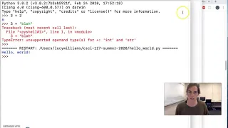 1 Introduction to the IDLE shell and Python source code