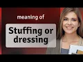 Stuffing vs Dressing Unraveling the Delicious Mystery