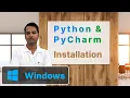 Python Class - Python and PyCharm Setup in Windows