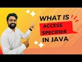 What is Access Specifier in Java Access Specifier Explained in Hindi Java Tutorial V2V EdTech
