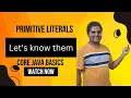 Literals in Java and its types Core Java Basics