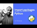 Python - Importing your modules Part 1 5 mins no ads