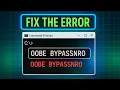 How To Fix OOBE BYPASSNRO Is Not Recognized As An Internal Or External Command Operable Program