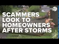 Indiana AG Scammers looking to take advantage of homeowners after storm damage