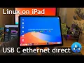 Linux on iPad without a network Raspberry Pi Zero 2W or Pi4 VNC Direct