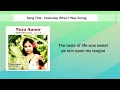 YESTERDAY WHEN I WAS YOUNG - Nora Aunor (Lyric Video)