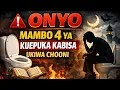 Lagu ONYO MAMBO 4 YA KUEPUKA KABISA UKIWA CHOONI