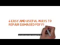 [Solved 2023] PDF FILE REPAIR - How to Repair Corrupted PDF - 4 Ways | 4DDiG