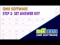 Set Answer Key Addmen OMR Software