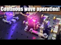 A continous wave diode pumped RUBY LASER