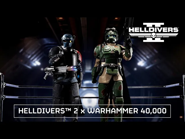 HELLDIVERS 2 x Warhammer 40,000 Legendary Warbond