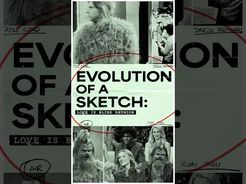Evolution of a Sketch | Love Is Blind Reunion | 🏆 FYC 🏆