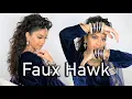 Faux Hawk An Easy 5 Minute Updo GRWM ARIBA PERVAIZ