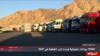 مدير جمرك العقبة زيادة الحاصلات الجمركية بنسبة 10 في 2021 