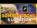 Elden Ring Easy To Get Somber Smithing Stone 5 Best Early Game Location