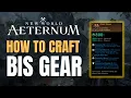 New World Aeternum Crafting BIS Gear 800 GS