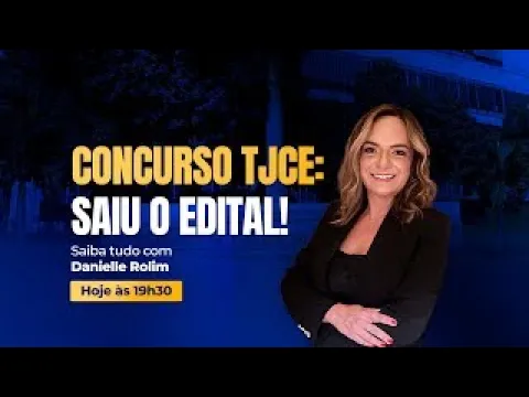 Vídeo: guia completo do edital da magistratura do TJCE