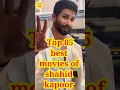 Download Lagu top five best movies of shahid kapoor ✅ #shorts #shahidkapoor #youtubeshorts