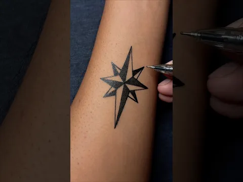 NATO emblem inspired Star ⭐️ tattoo art ……#art #tattoo #nato
