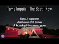 Tame Impala - The Boat I Row (Lyrics) | fantastic lyrics