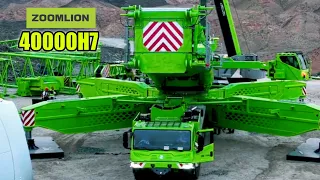 Zoomlion ZAT40000H7 Built For The Demand Of Fastest Growing Wind Energy 