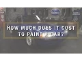 How Much Does It Cost To Paint A Car Kevin Tetz On Professional Paint Jobs - Eastwood