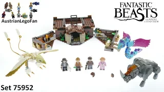 Lego Fantastic Beasts 75952 Newt´s Case of Magical Creatures - Lego Speed Build Review