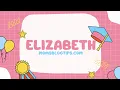Elizabeth Name Meaning A Timeless Legacy of Faith and Grace