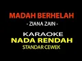 Download Lagu MADAH BERHELAH (Karaoke/Lirik) Nada Rendah Standar Cewek || Lagu Malaysia - Ziana Zain