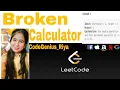 Broken Calculator Leetcode 991 Math