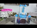 EASY WAY ON HOW TO MAKE FROZEN CAKE CASTLE TUTORIAL