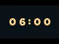 6 MINUTE TIMER Gentle Alarm