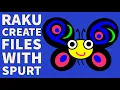 Raku Create Files With Prompt - Beginners Programming Tutorial 2024
