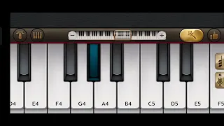 تعليم مقطوعه موسيقيه من اغنيه سكت 