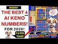 BEST AI Keno Numbers for 2026 How to Win at Keno