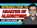 Introduction to Analysis of Algorithms in Hindi
